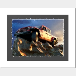 Jeep Painting Posters and Art